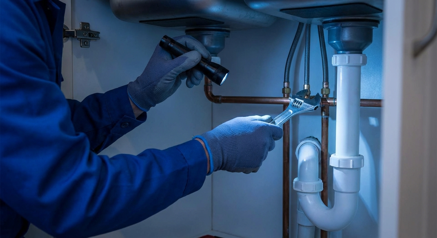 Inspection et recherche de fuite d'eau par plombier Chelles